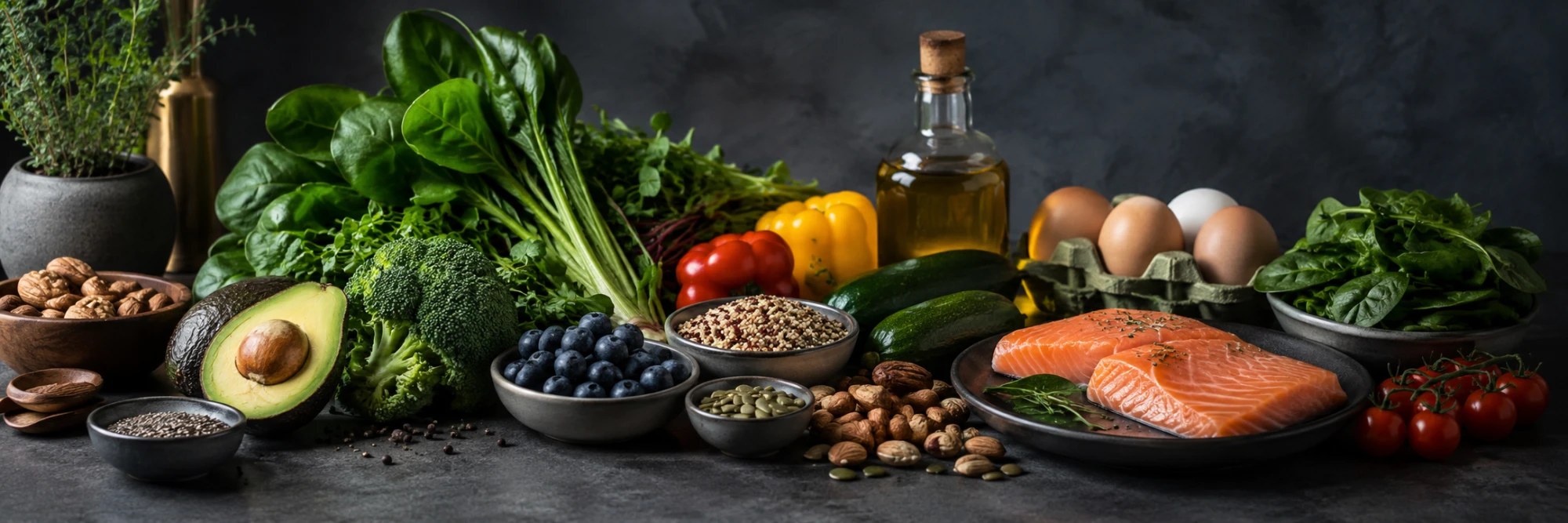 Alimentos frescos e integrais